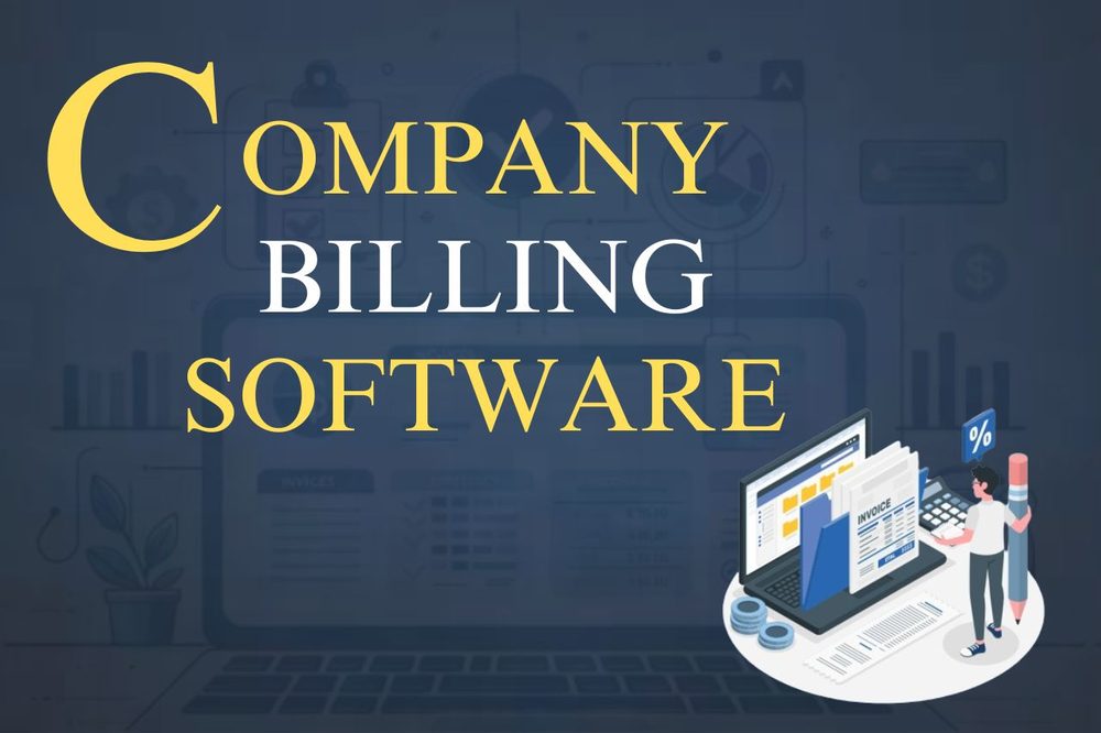 Company billing software dashboard